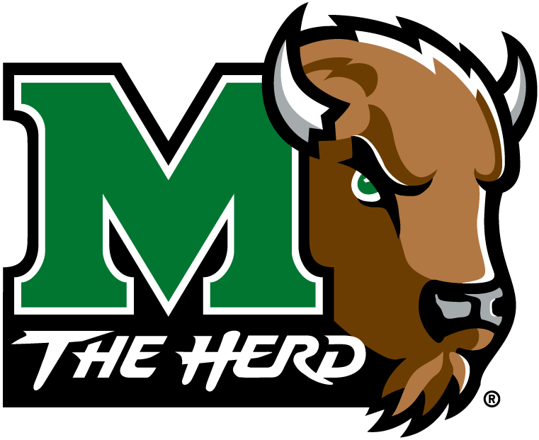 Marshall Thundering Herd 2001-Pres Alternate Logo v6 DIY iron on transfer (heat transfer)